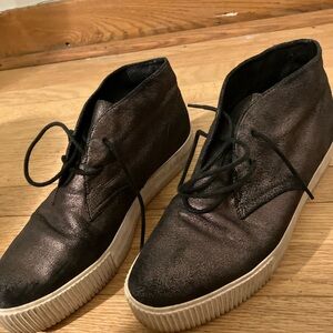 Big sole dress up work vintage shoe